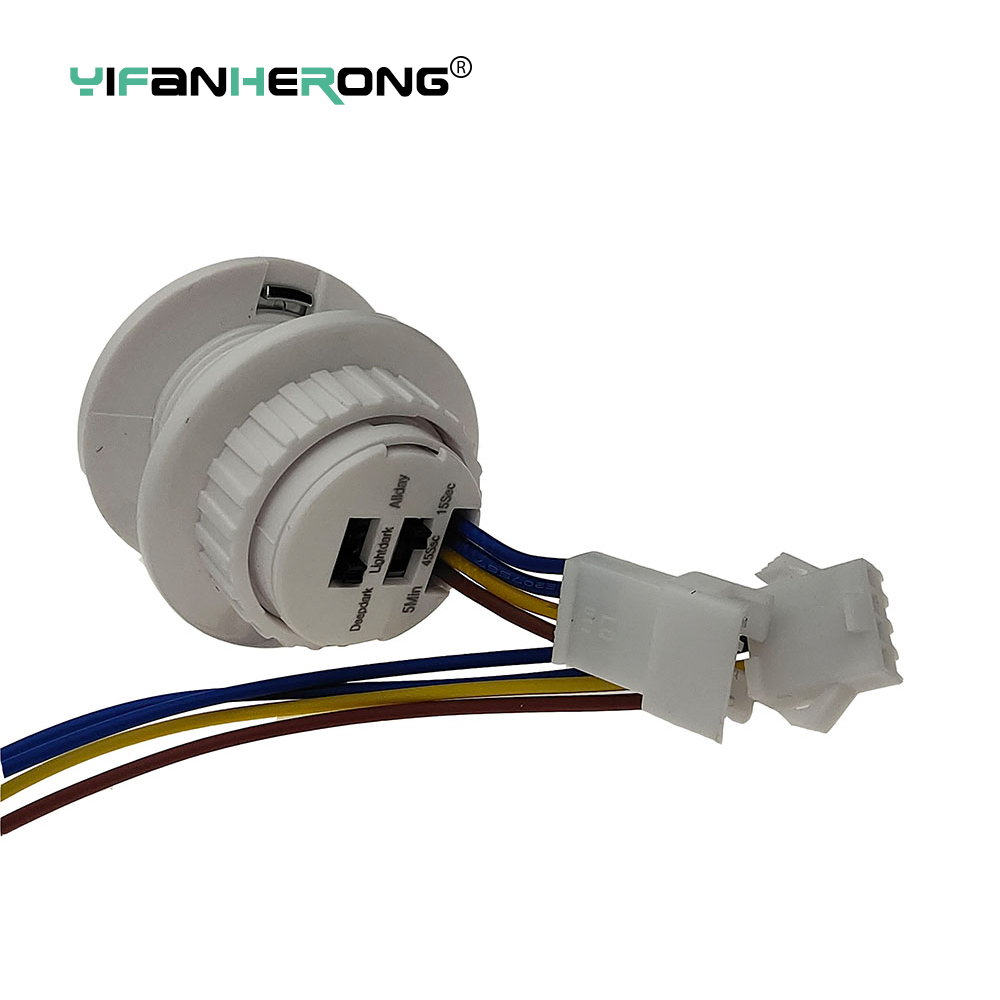 Pir Motion Sensor - インテリジェントセンサー付き赤外線LEDスイッチ,オン/オフ,110V,220V,1個