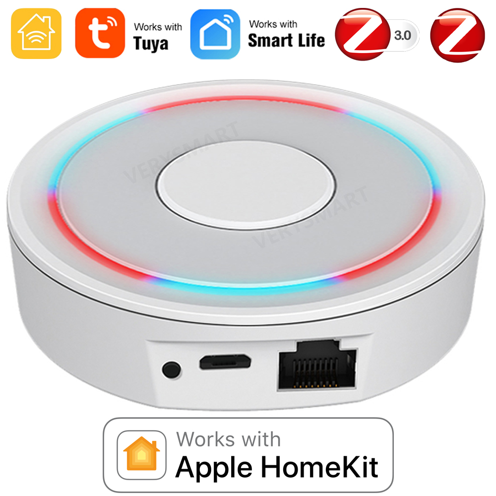 Smart Home Hub Matter - Zigbeeアプリリモートコントロールゲートウェイハブ、スマートホームブリッジ、Apple Homekit、alexa Google Home、Tuya Smartlifeで動作