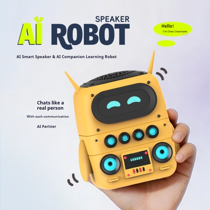 Smart Home Technology - AIスマートロボットスピーカーAI大型モデルチャットロボット知能学習コンパニオンポータブルワイヤレススピーカー家庭学習用