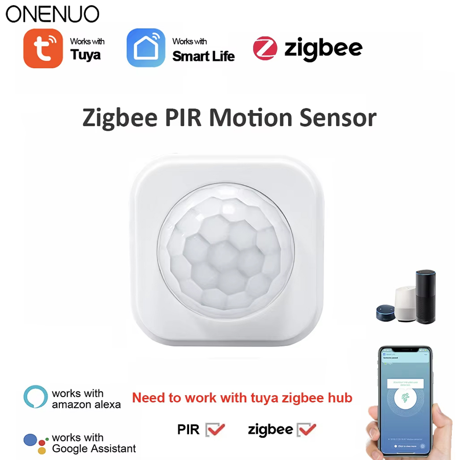 Smart Home Hub Matter - ONENUO Zigbee 人間 PIR モーションセンサー検出器セキュリティスマートライフ Tuya
