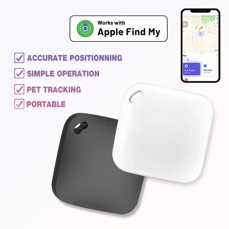Smart Home Hub Matter - スマートGPSトラッカーはAppleの「探す」アプリと連携します。iTagペット、子供、荷物、鍵の追跡、世界規模の正確な位置情報、Bluetoothファインダー