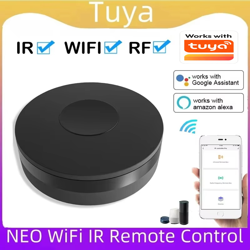 Smart Home Nas - NEO Tuya スマートRF IRリモコン WiFiスマートホーム赤外線コントローラー エアコン、全テレビ対応