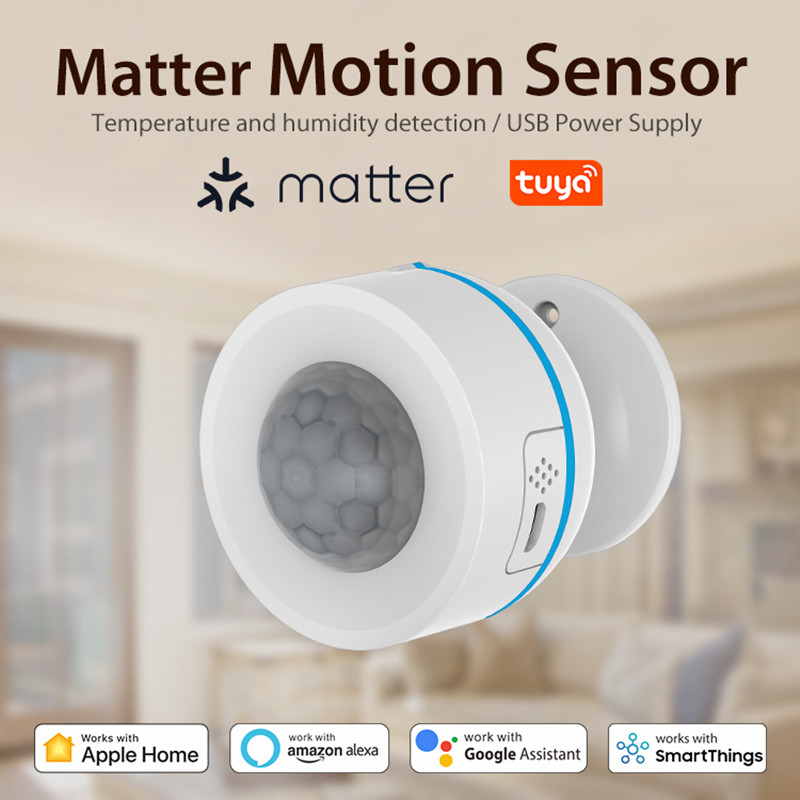 Smart Home Nas - Tuya Matter Thread スマート PIR モーションセンサー