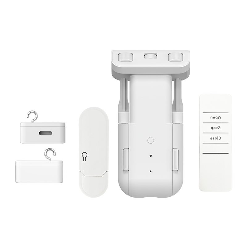 Smart Curtain Robot - PTST Tuya Wifiスマートカーテンロボット自動カーテン開閉器音声制御リモコンスマート電動カーテンモーター