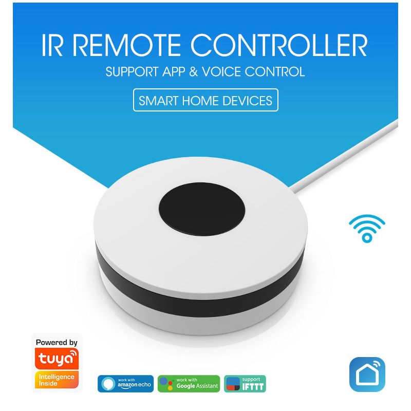 Smart Home Nas - Tuyaインテリジェント赤外線リモコン WiFi IR制御 USB電源 スマートホームデバイススイッチ Googleアシスタント対応