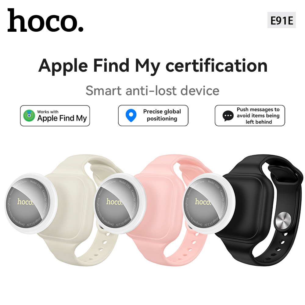 Smart Home Hub Matter - HOCO E91E ミニスマートGPSトラッカータグ iOS Apple Find