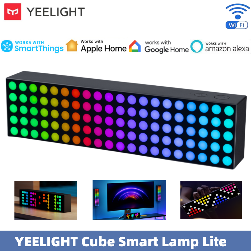Smart Home Yeelight - Yeelight Cube スマートライト Lite RGB ダイナミックライト