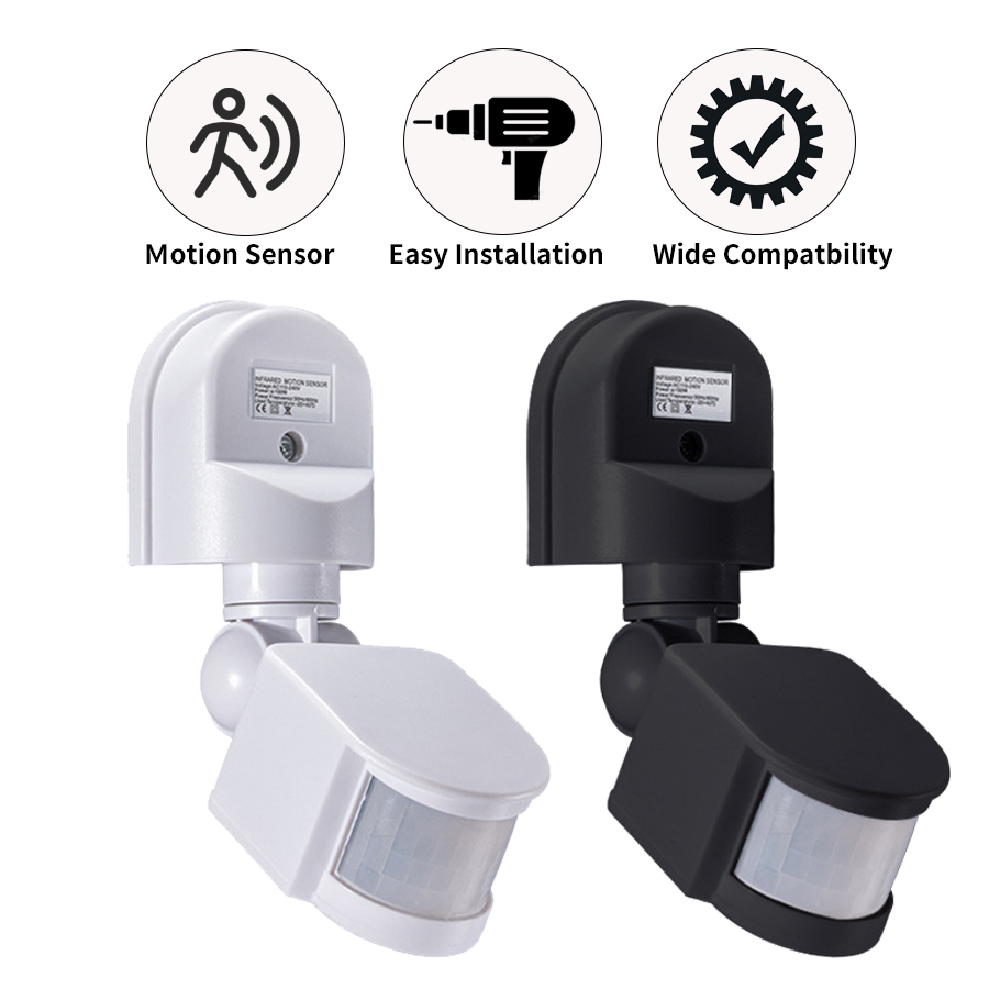 Pir Motion Sensor - PIR モーションセンサー 220V 110V 12V 自動赤外線センサー動作検出器屋外