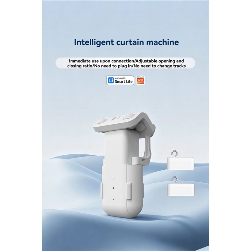 ABYN-Tuya Wifiスマートカーテンロボット自動カー - Smart Curtain Robot のレビューと価格