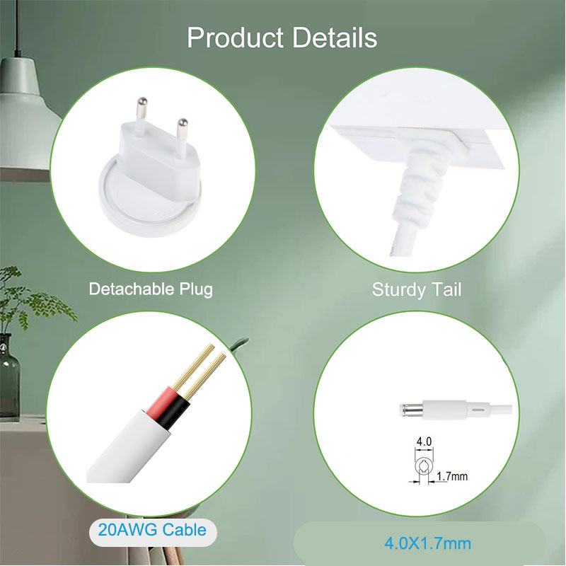 Yeelightスマートストリップライト1S用24V充電器  - Smart Home Yeelight のレビューと価格