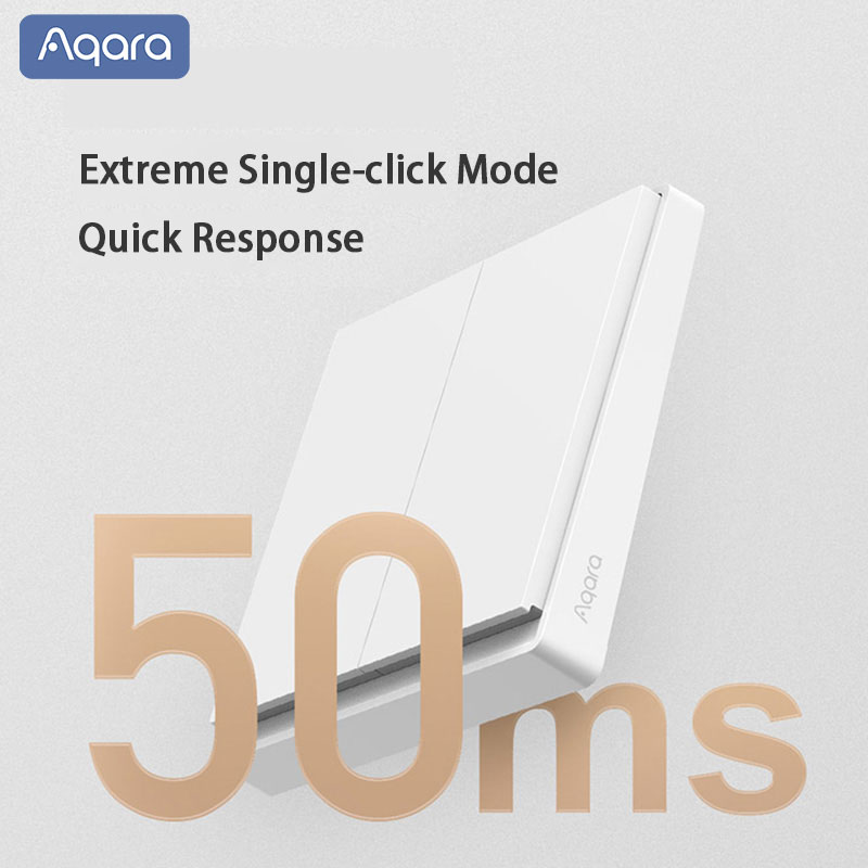 Aqara-ワイヤレスウォールスイッチ,e1, zigbee - Smart Home Yeelight のレビューと価格