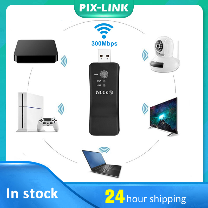 PIXLINK ワイヤレス USB ユニバーサル 300Mb - Smart Home X10 のレビューと価格