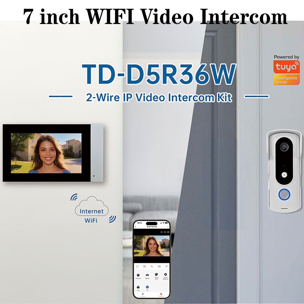 2 ワイヤースマートホーム Tuya Wifi 1080P  - Smart Home Video Doorphone Ezviz のレビューと価格