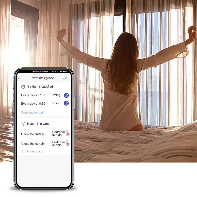 S Wave スマート カーテン トラック システム Tuy - Smart Curtain Robot のレビューと価格