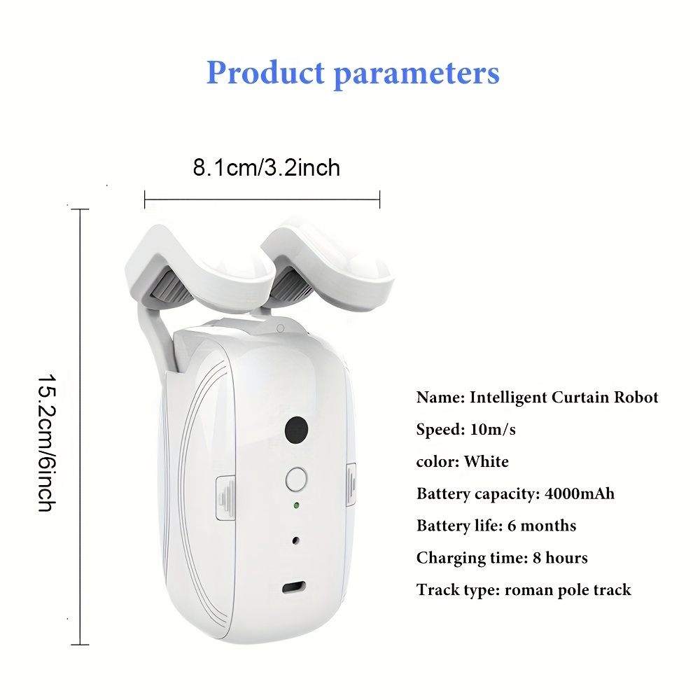 音声制御付き Wi-Fi スマート カーテン ロボット 2  - Smart Curtain Robot のレビューと価格