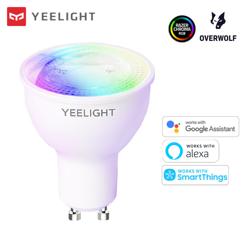 Yeelight GU10 W1 スマートLED電球 RGB - Smart Home Yeelight のレビューと価格