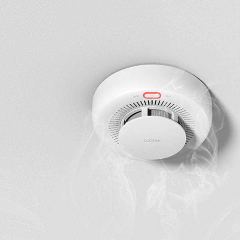 Aqara-インテリジェント煙探知器Zigbee 3.0,火 - Smart Home Yeelight のレビューと価格