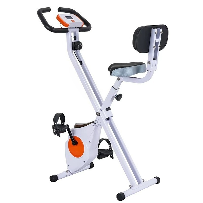スマート折りたたみ式エクササイズバイク、8段階抵抗＆スチール - Smart Home Gym のレビューと価格