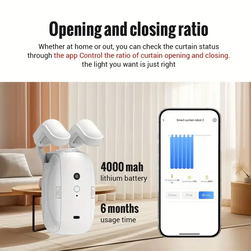 スマートBluetoothカーテンロボット短距離直接接続電動 - Smart Curtain Robot のレビューと価格