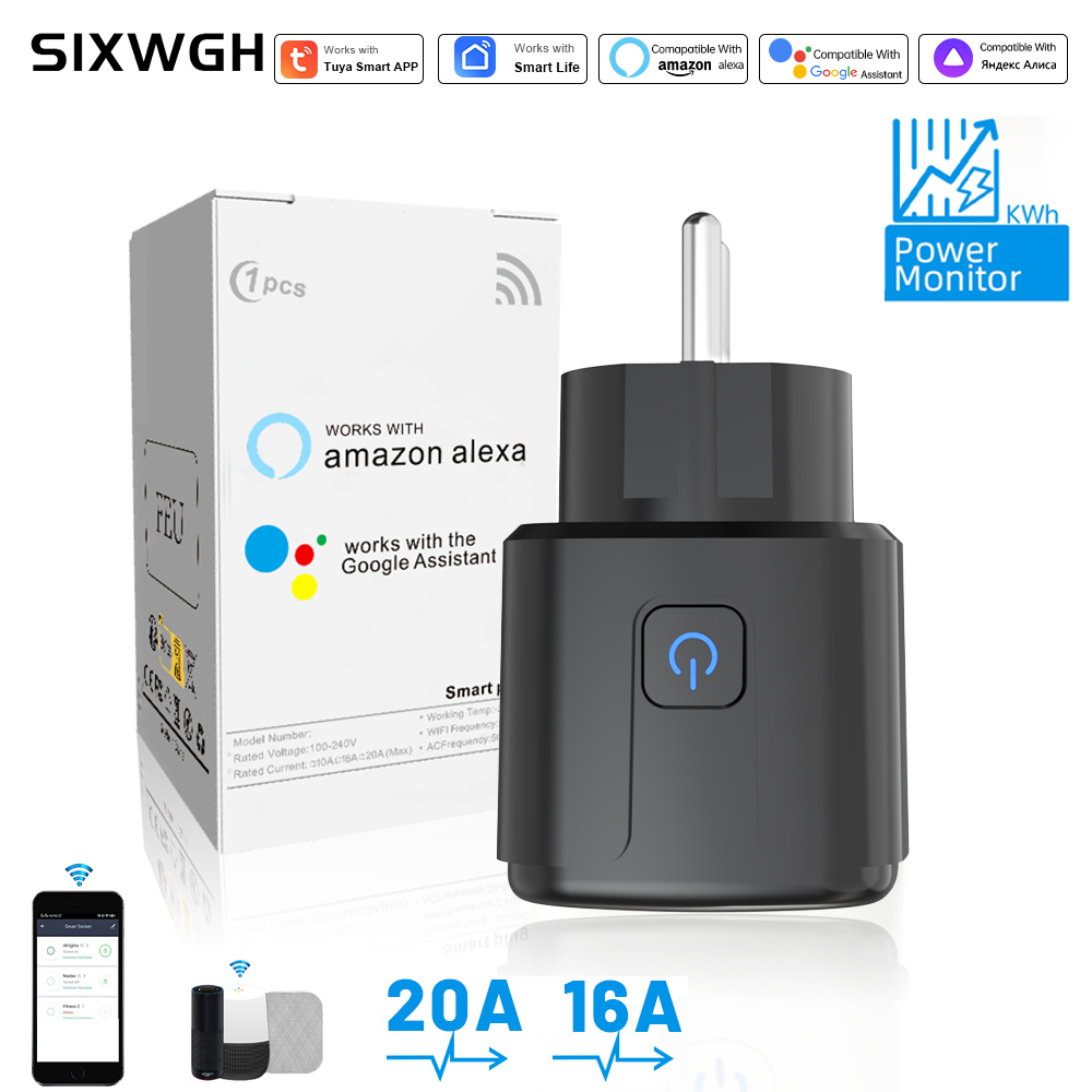 Tuya スマートソケット WiFi リモートコントロール  - Smart Home Technology のレビューと価格
