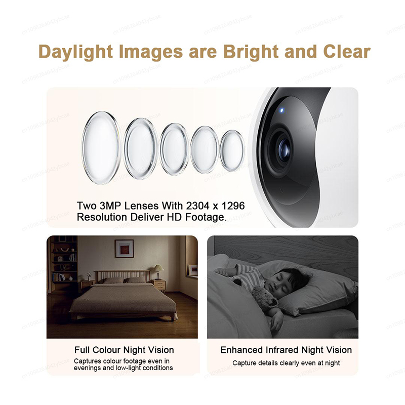 XIAOMI スマート カメラ C300 デュアル カメラ  - Smart Home X10 のレビューと価格