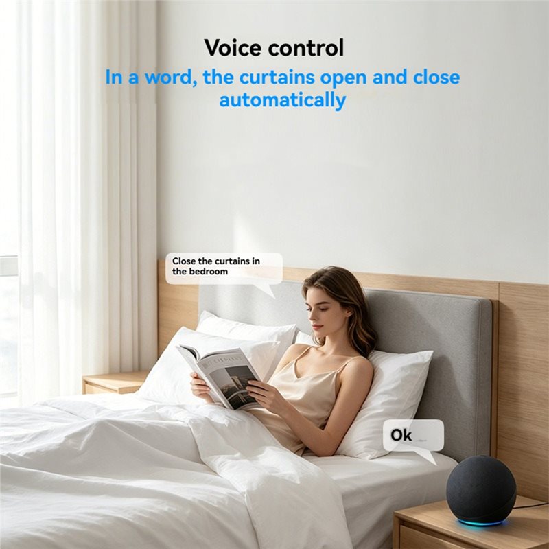FYBL-Tuya Wifiスマートカーテンロボット自動カー - Smart Curtain Robot のレビューと価格