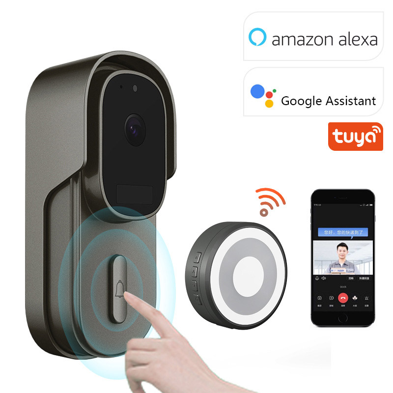 Tuya ビデオドアベル 2MP 防水 1080P WiFi - Smart Home Video Doorphone Ezviz のレビューと価格