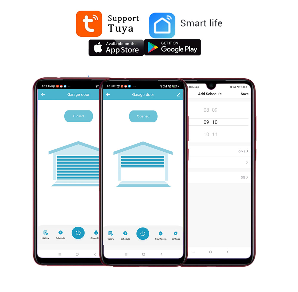 スマートガレージドアオープナーコントローラー,EUプラグ,A - Smart Home Technology のレビューと価格