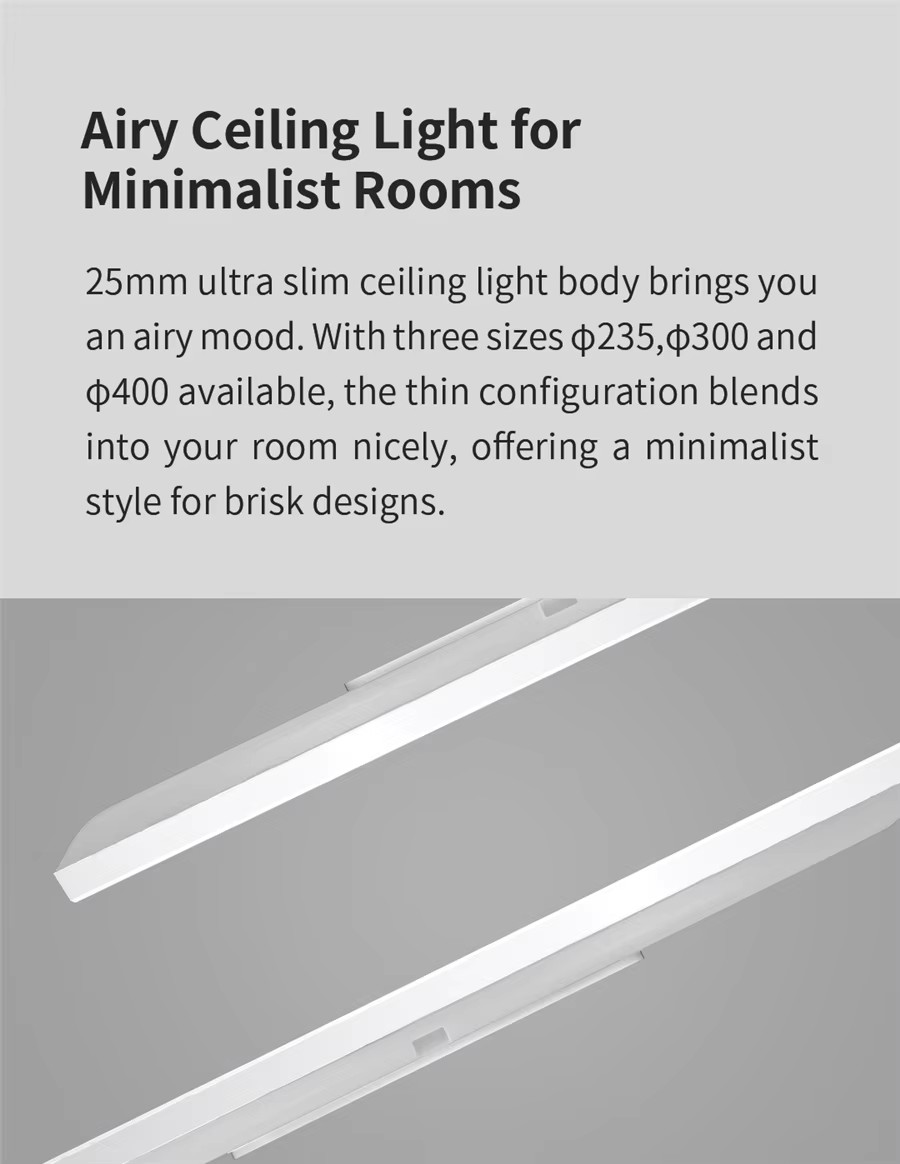 Yeelight スマートLED RGBシーリングライト W - Smart Home Yeelight のレビューと価格