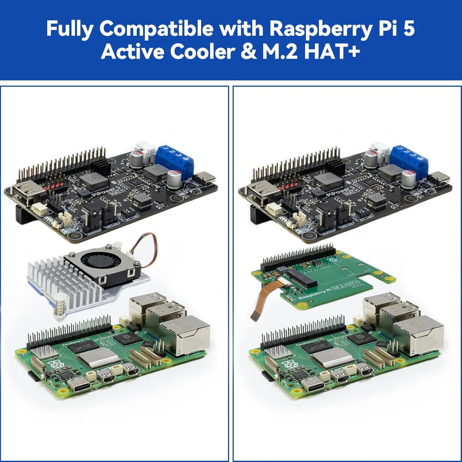 BoMaSPiPower 5 Raspberry Pi 5/ - Smart Home Nas のレビューと価格