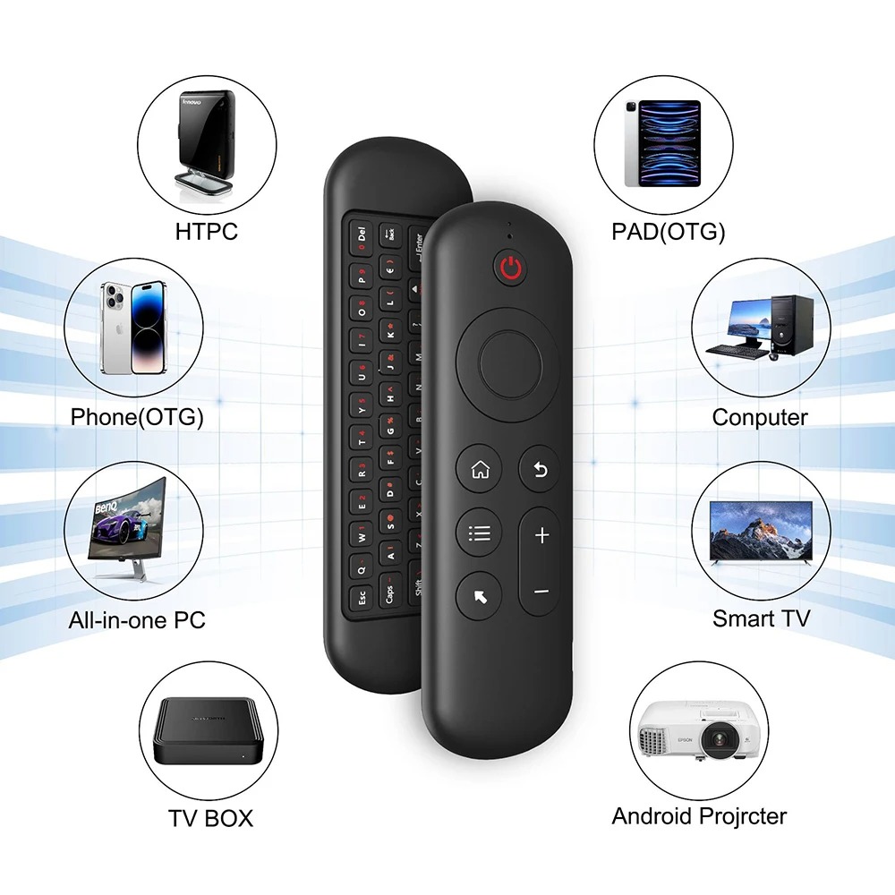 KEBIDUMEI リモコンエアマウス音声ジャイロスコープ  - Smart Home Keyboard のレビューと価格