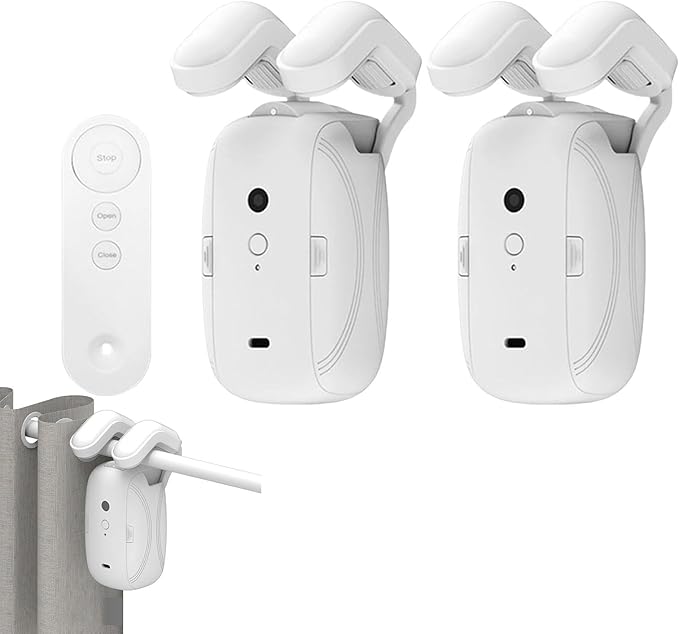 スマートホームカーテンオープナー電子T/Uトラックカーテンモ - Smart Curtain Robot のレビューと価格
