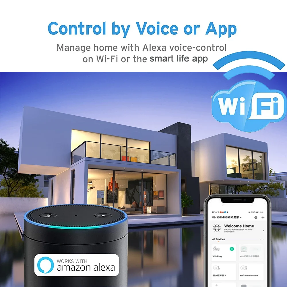 NEO Coolcam スマート Tuya Wifi サイレ - Smart Home Nas のレビューと価格