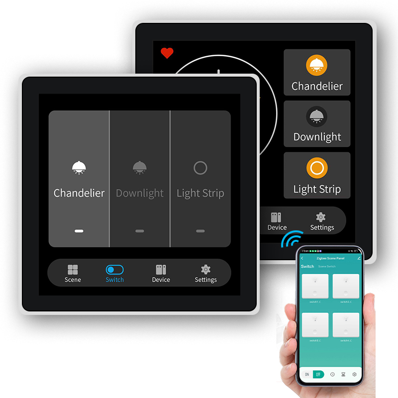 FUERS 4 インチタッチスクリーン多機能スマート壁スイッ - Smart Home Display のレビューと価格