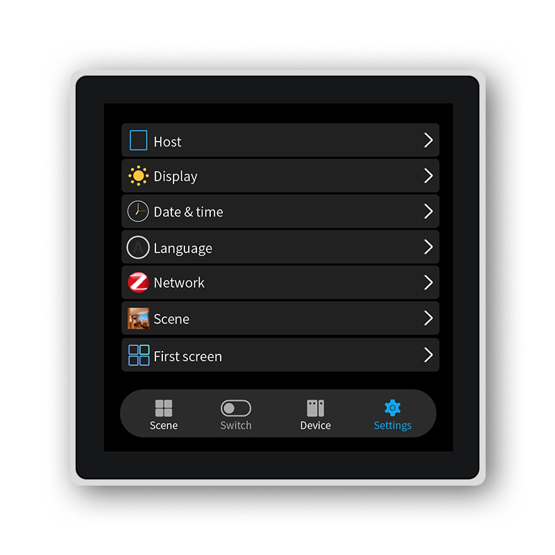 FUERS 4 インチタッチスクリーン多機能スマート壁スイッ - Smart Home Display のレビューと価格