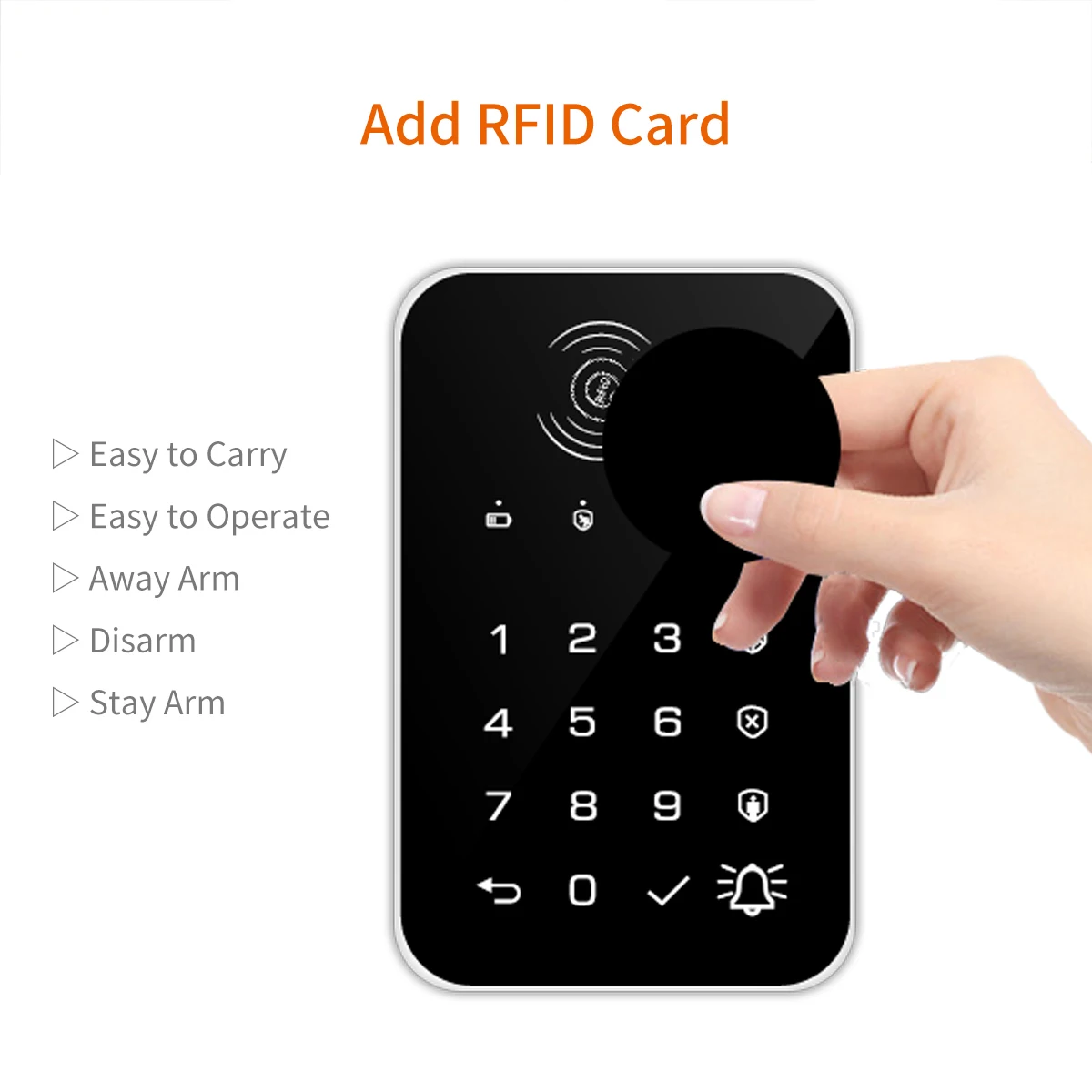ワイヤレスホームセキュリティ警報システム,盗難防止,充電式タ - Smart Home Keyboard のレビューと価格