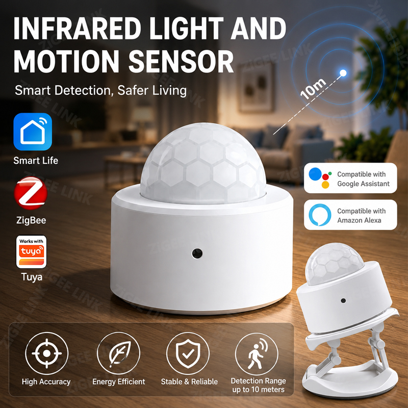 ZigBee 3.0 PIR モーションセンサー ワイヤレス - Pir Motion Sensor のレビューと価格