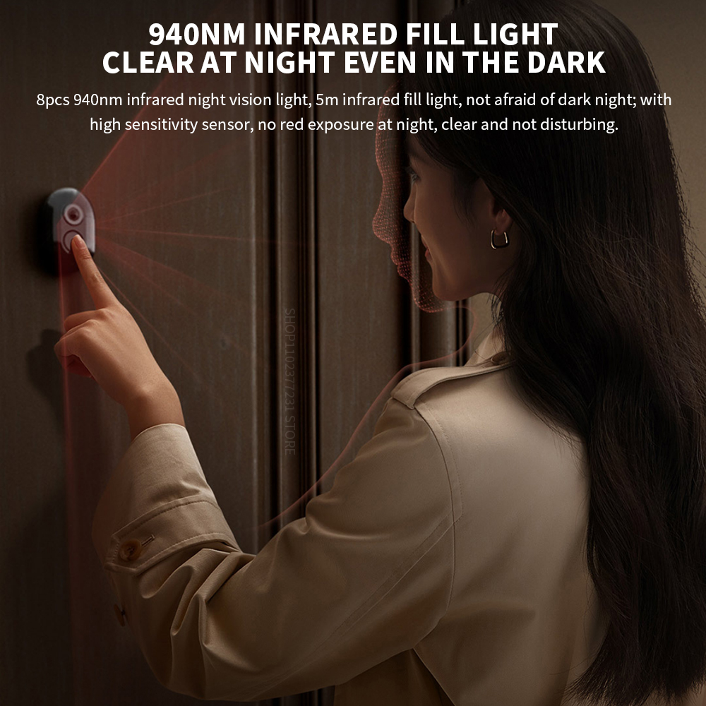 Xiaomiスマートキャットアイ2 WiFiワイヤレスカメラ - Smart Home Yeelight のレビューと価格