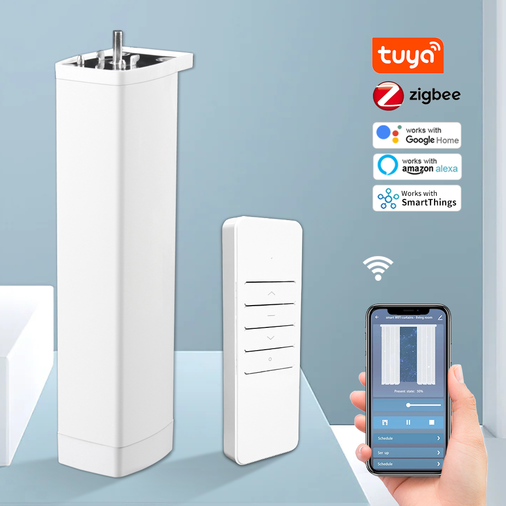 Tuya Zigbee スマート電動カーテンモーター インテ - Smart Curtain Robot のレビューと価格