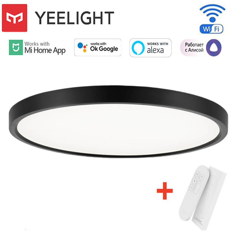 Yeelight スマートスリム LED シーリングライト目 - Smart Home Yeelight のレビューと価格